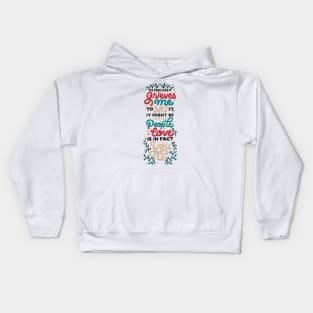 The People that I Love is in Fact, You Kids Hoodie